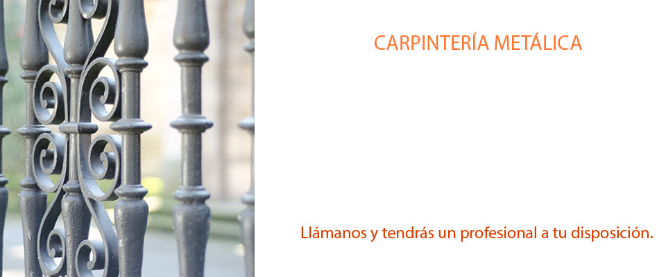 CARPINTERÍA METÁLICA